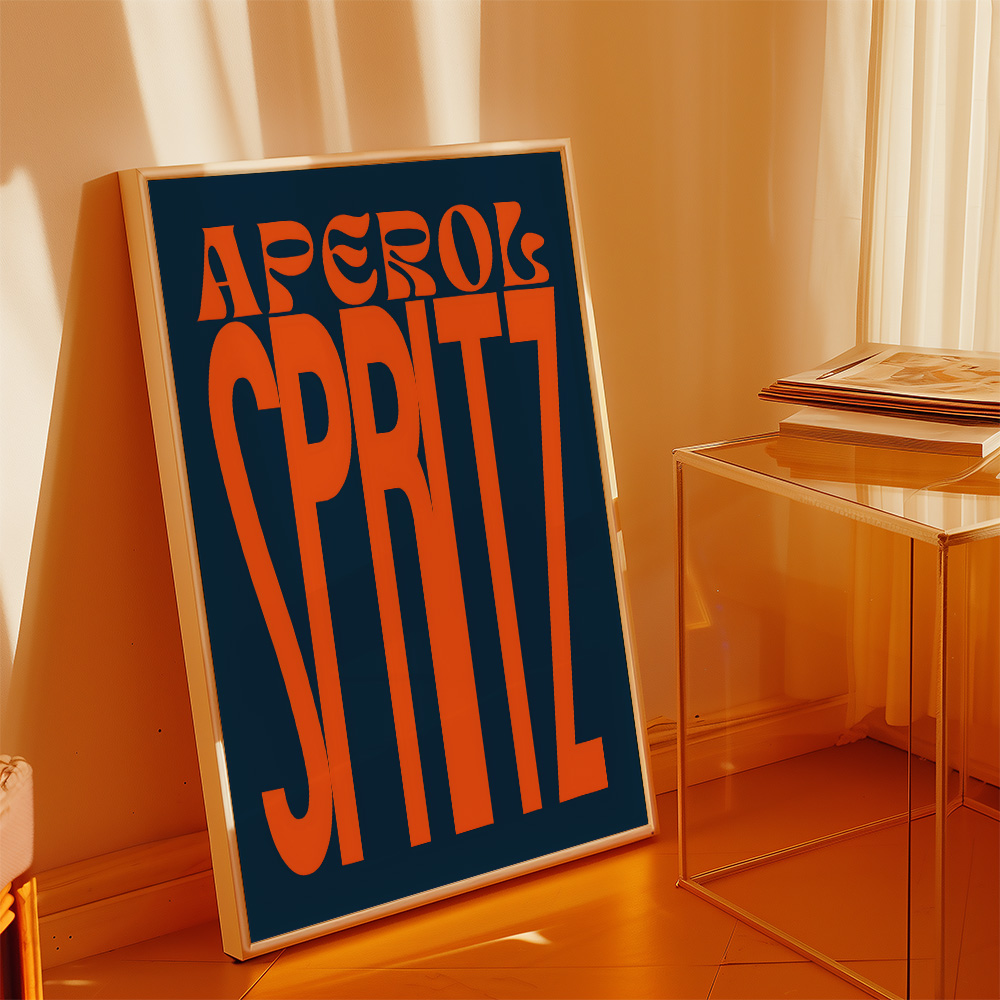 Alternative view of APEROL SPRITZ MAXI BAR AND DRINKS POSTER