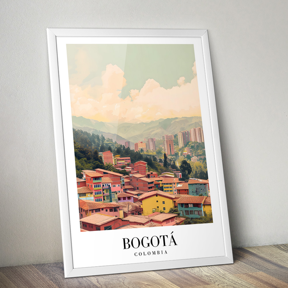 BOGOTA VINTAGE TRAVEL POSTER