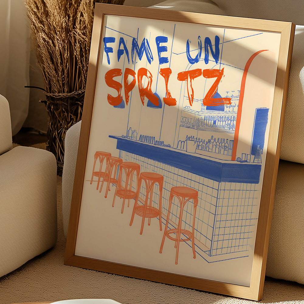 FAME UN SPRITZ BAR AND DRINKS POSTER