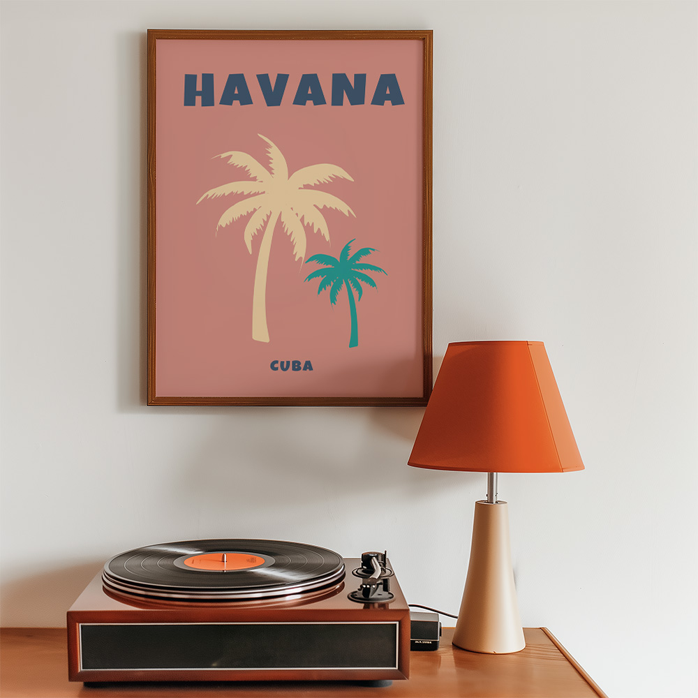 HAVANA VIBRANT TRAVEL POSTER