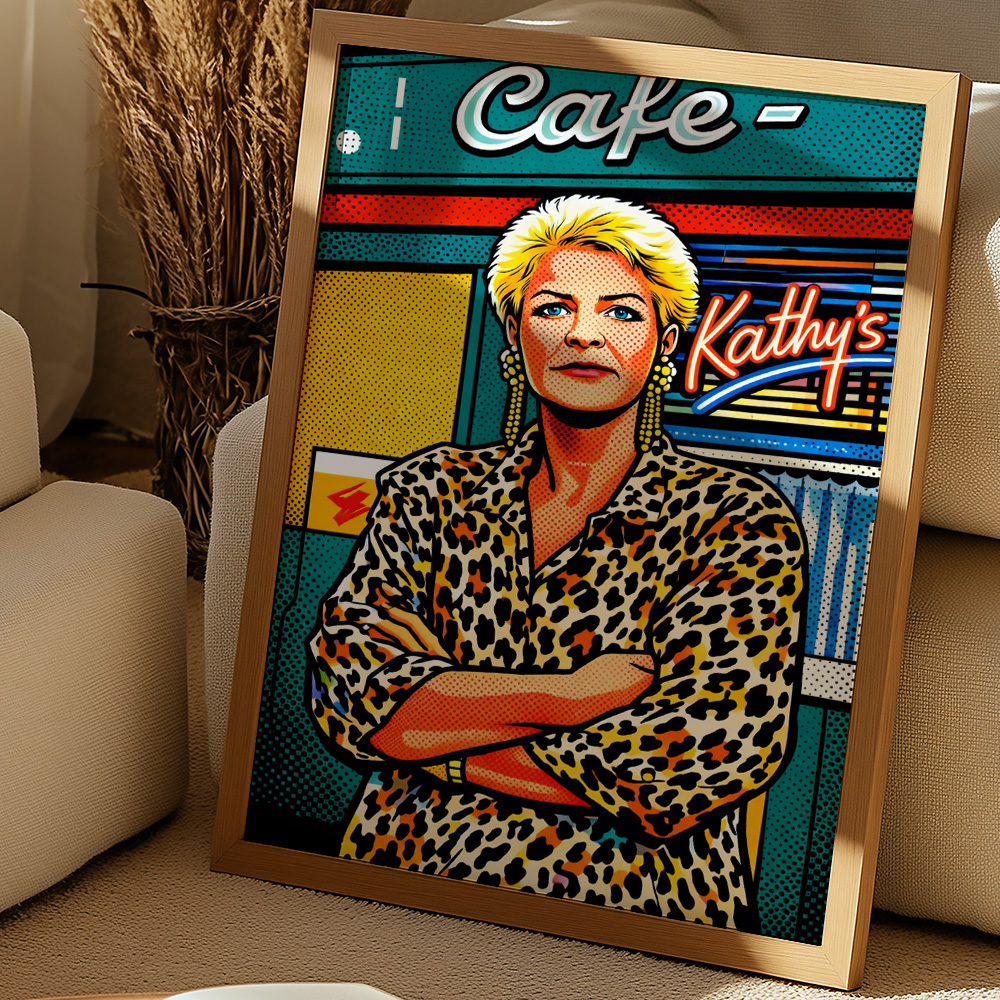PAT BUTCHER II MAXIMALIST POP ART STYLE POSTER