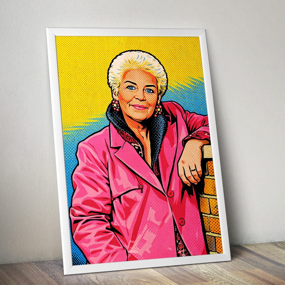 Alternative view of PAT BUTCHER III MAXIMALIST POP ART STYLE POSTER