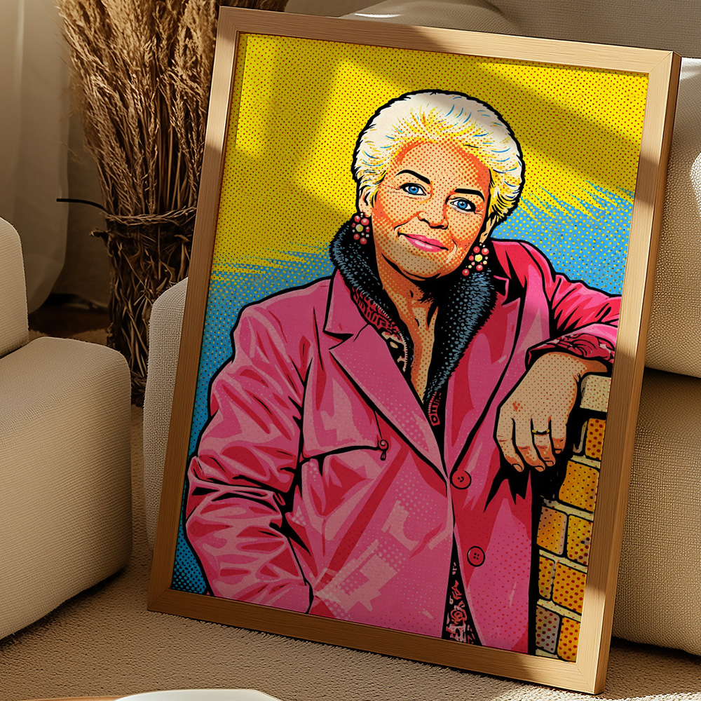 PAT BUTCHER III MAXIMALIST POP ART STYLE POSTER