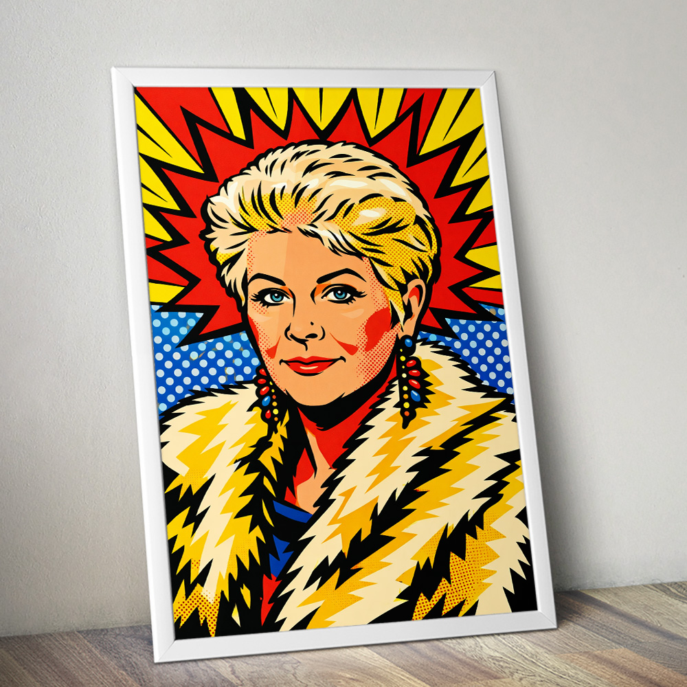 Alternative view of PAT BUTCHER MAXIMALIST POP ART STYLE POSTER