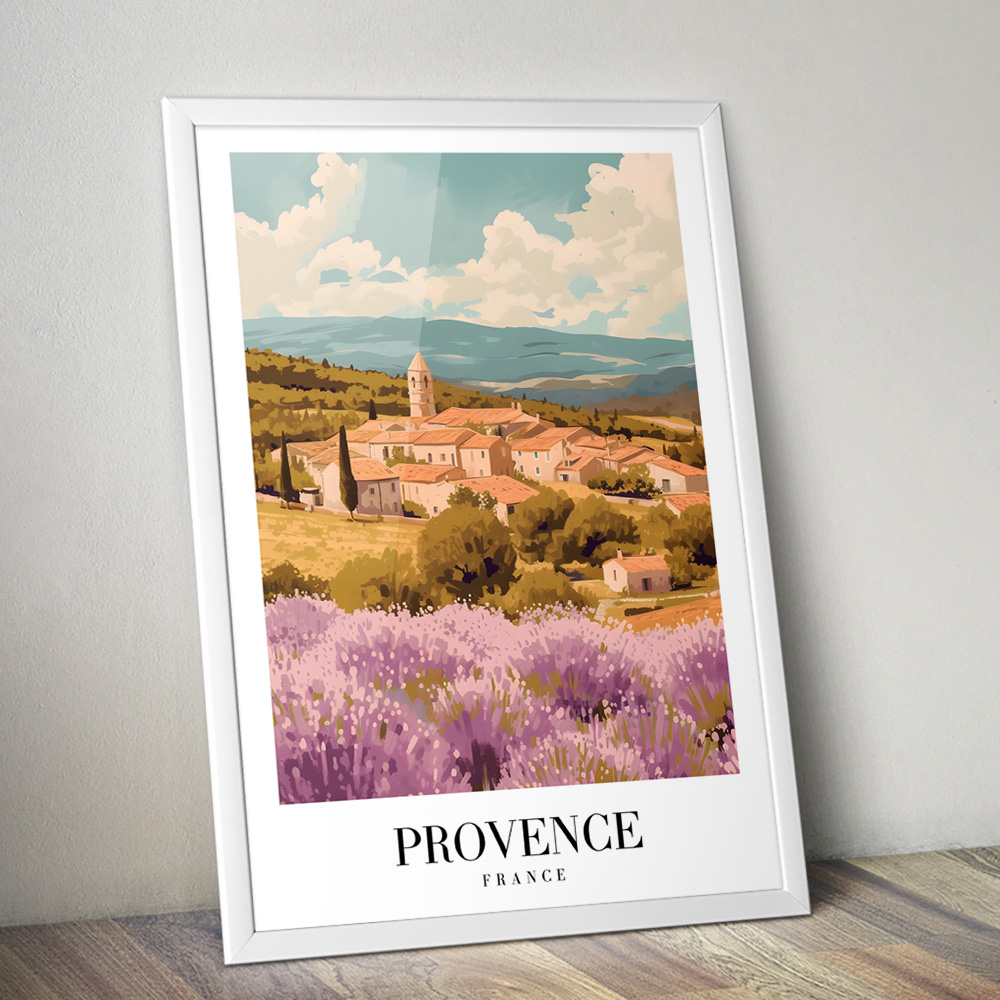 PROVENCE VINTAGE TRAVEL POSTER