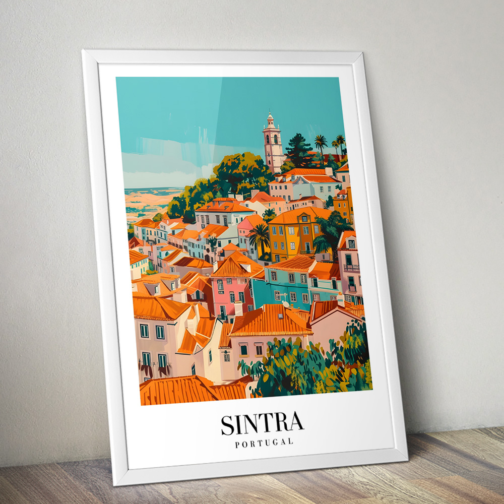 SINTRA VINTAGE TRAVEL POSTER