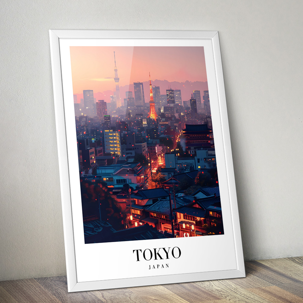 TOKYO VINTAGE TRAVEL POSTER