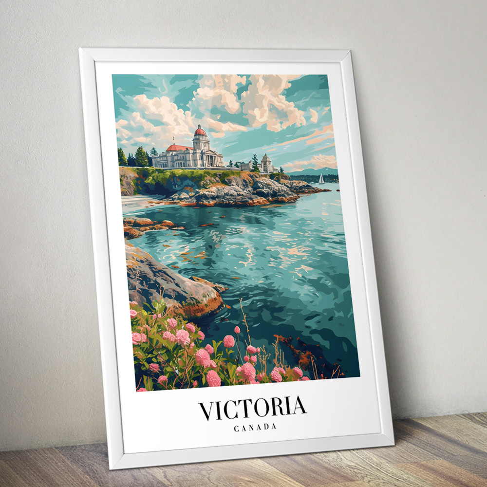VICTORIA VINTAGE TRAVEL POSTER