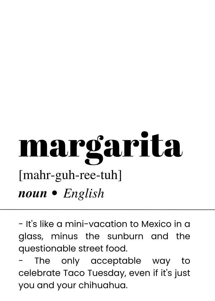 Alternative view of MARGARITA II BAR AND DRINKS DICTIONARY POSTER
