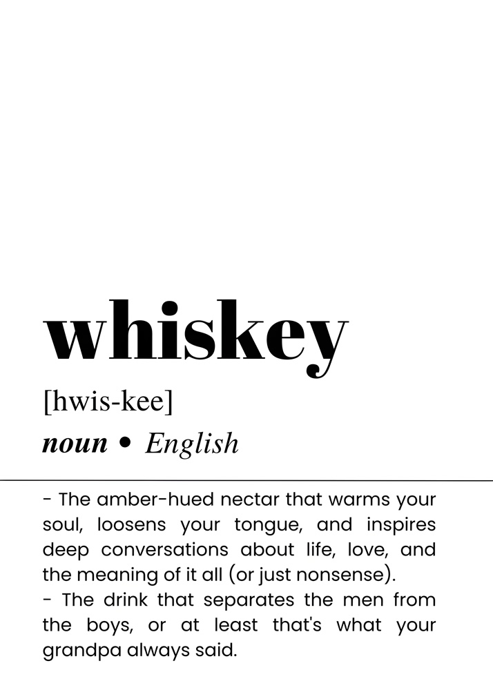 Alternative view of WHISKEY II BAR AND DRINKS DICTIONARY POSTER