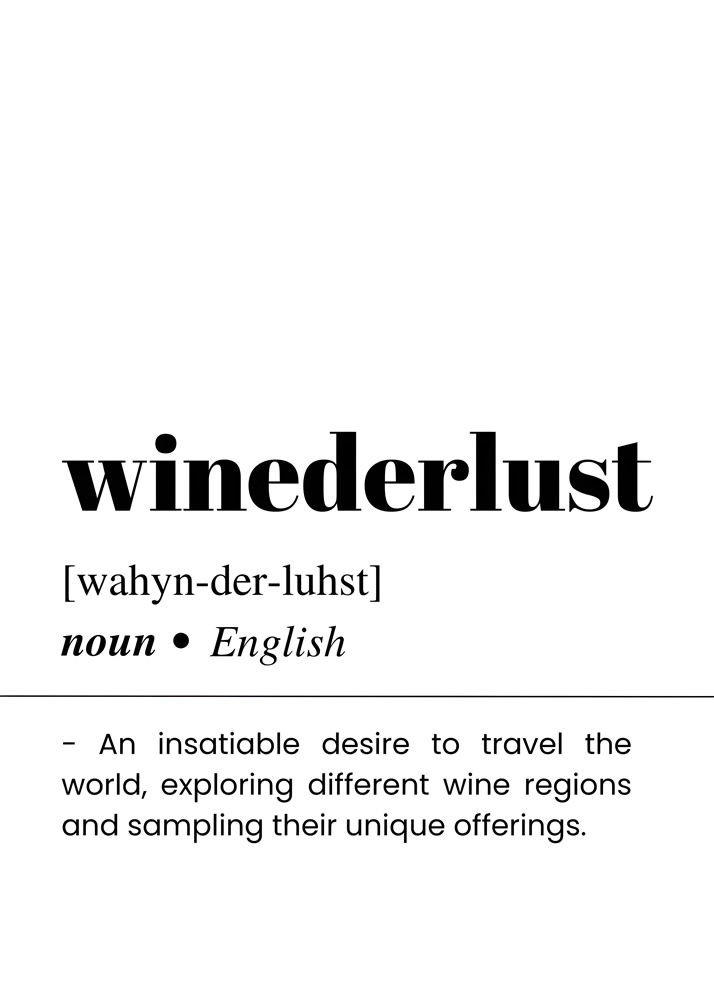 Alternative view of WINEDERLUST BAR AND DRINKS DICTIONARY POSTER