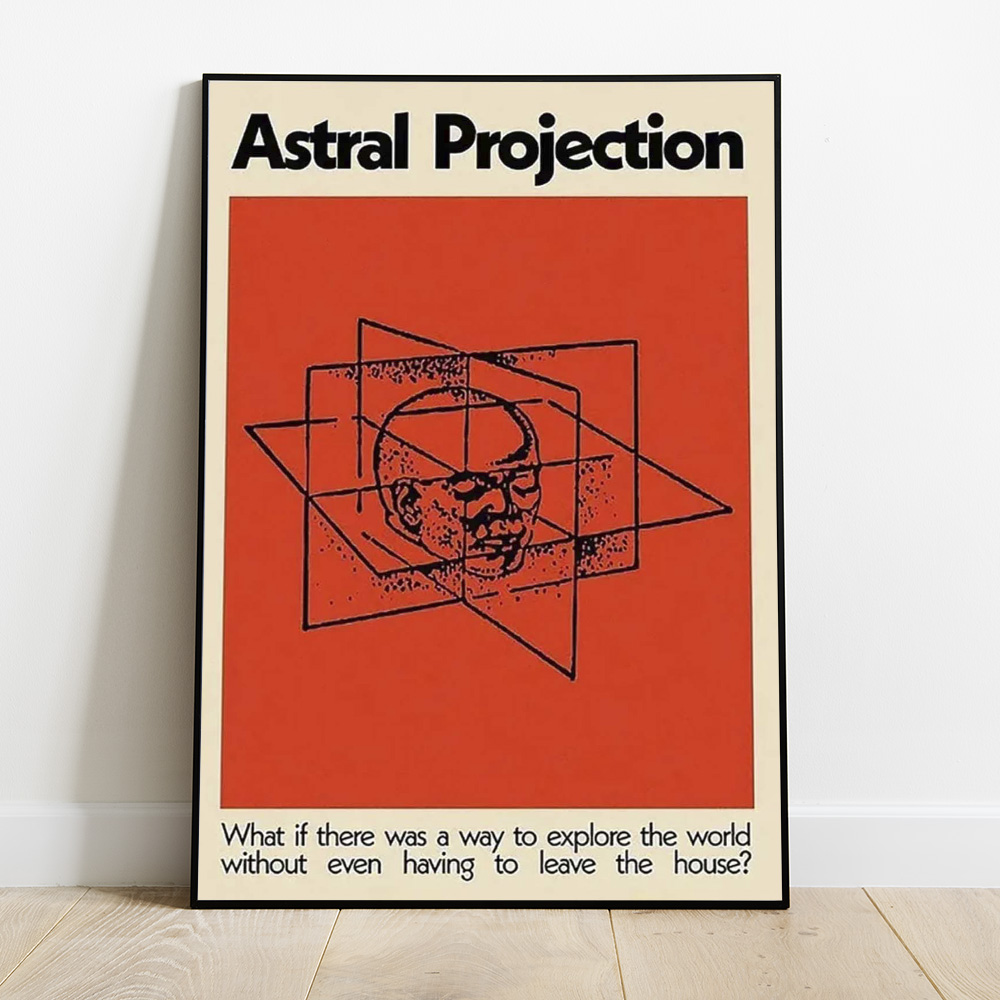 ASTRAL PROJECTION BOLD AND MAXIMALIST POSTER