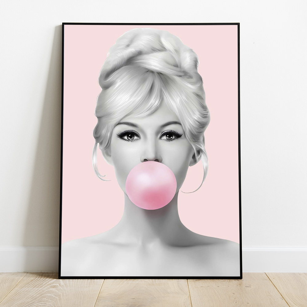 BARDOT BUBBLEGUM BOLD AND MAXIMALIST POSTER
