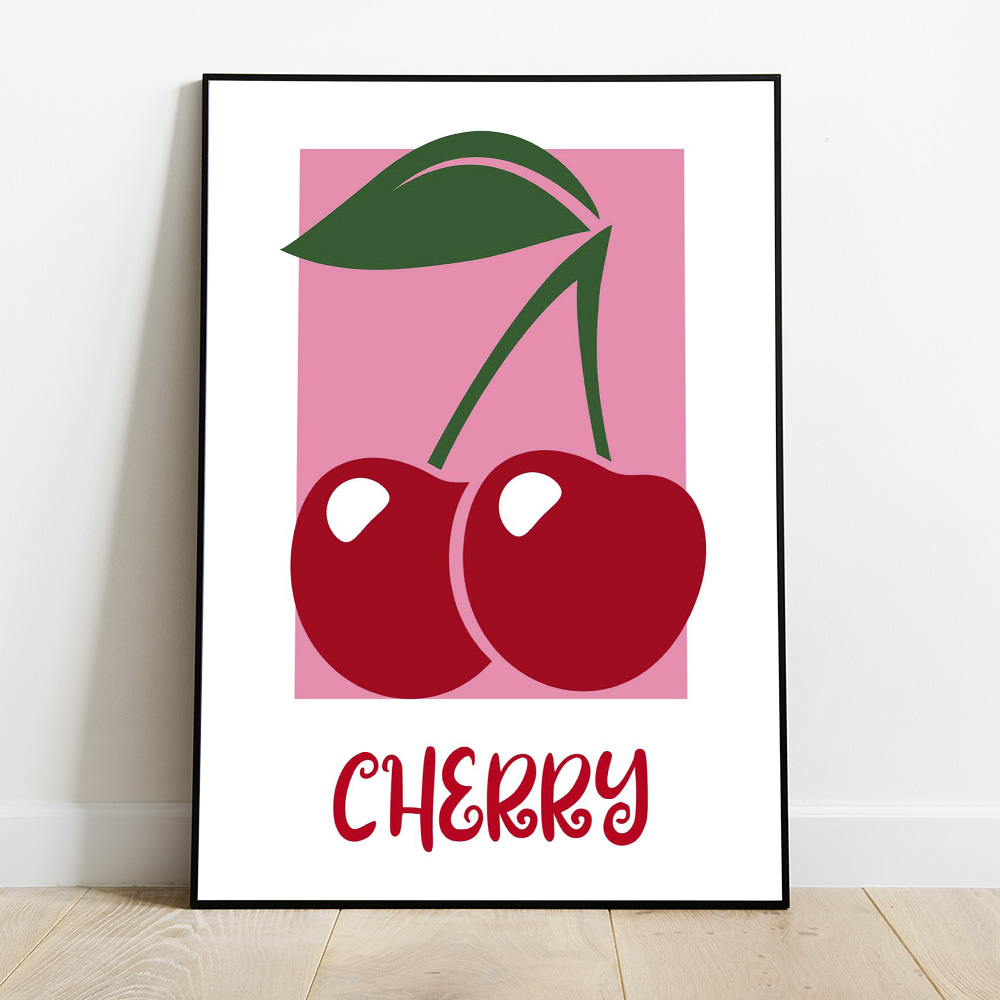 CHERRY BOLD AND MAXIMALIST POSTER