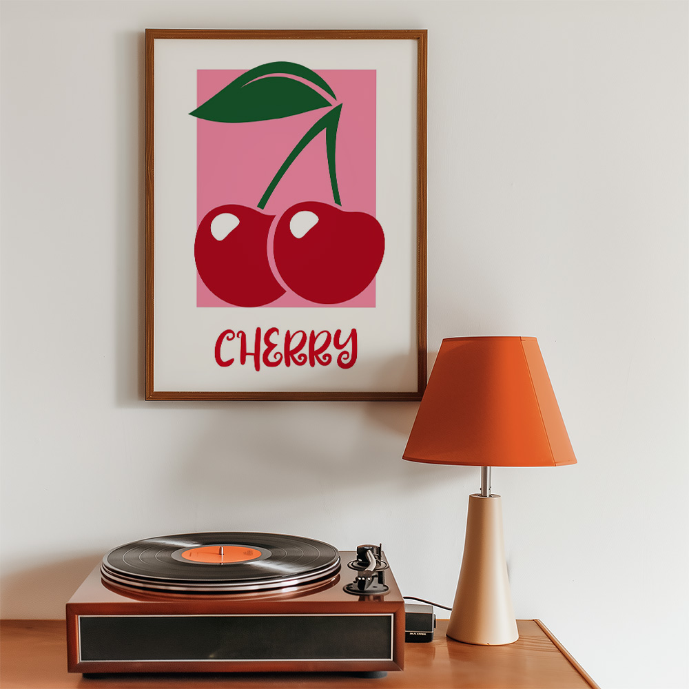 Alternative view of CHERRY BOLD AND MAXIMALIST POSTER