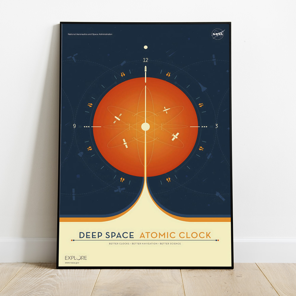 DEEP SPACE BOLD AND MAXIMALIST POSTER