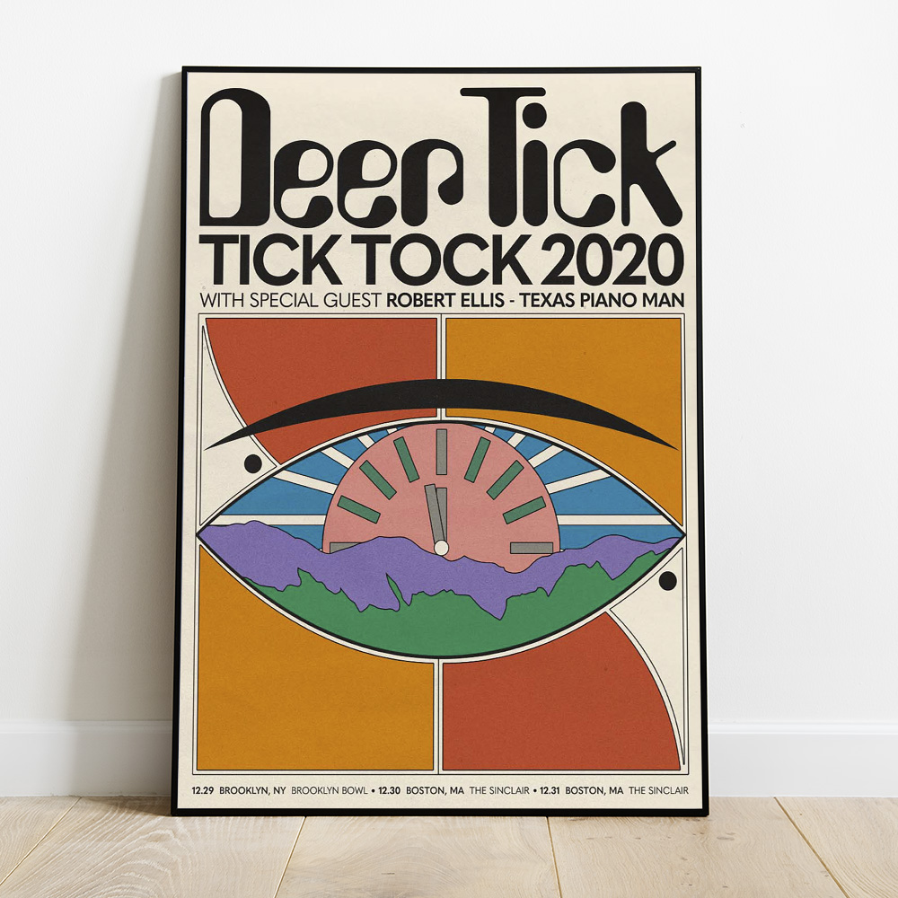 DEEP TICK BOLD AND MAXIMALIST POSTER