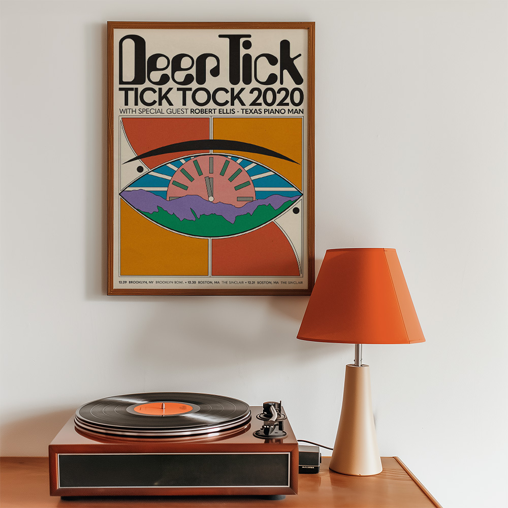 Alternative view of DEEP TICK BOLD AND MAXIMALIST POSTER