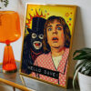 LEAGUE OF GENTLEMAN PAPA LAZAROU MAXIMALIST POP ART STYLE POSTER