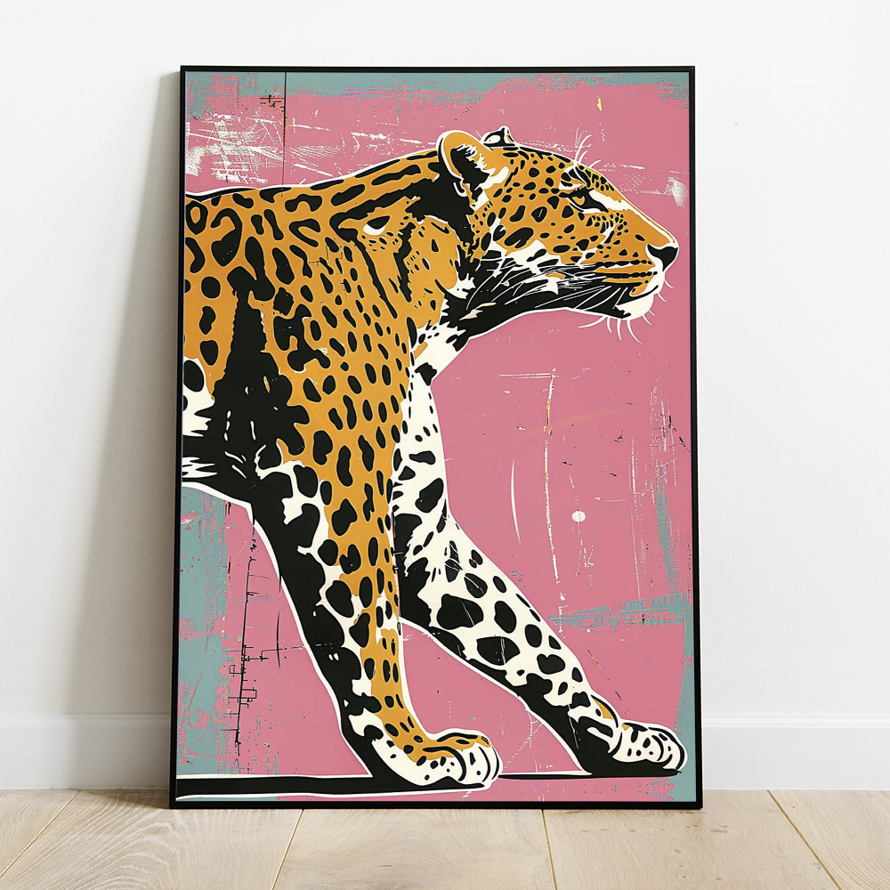 LEOPARD BOLD AND MAXIMALIST POSTER