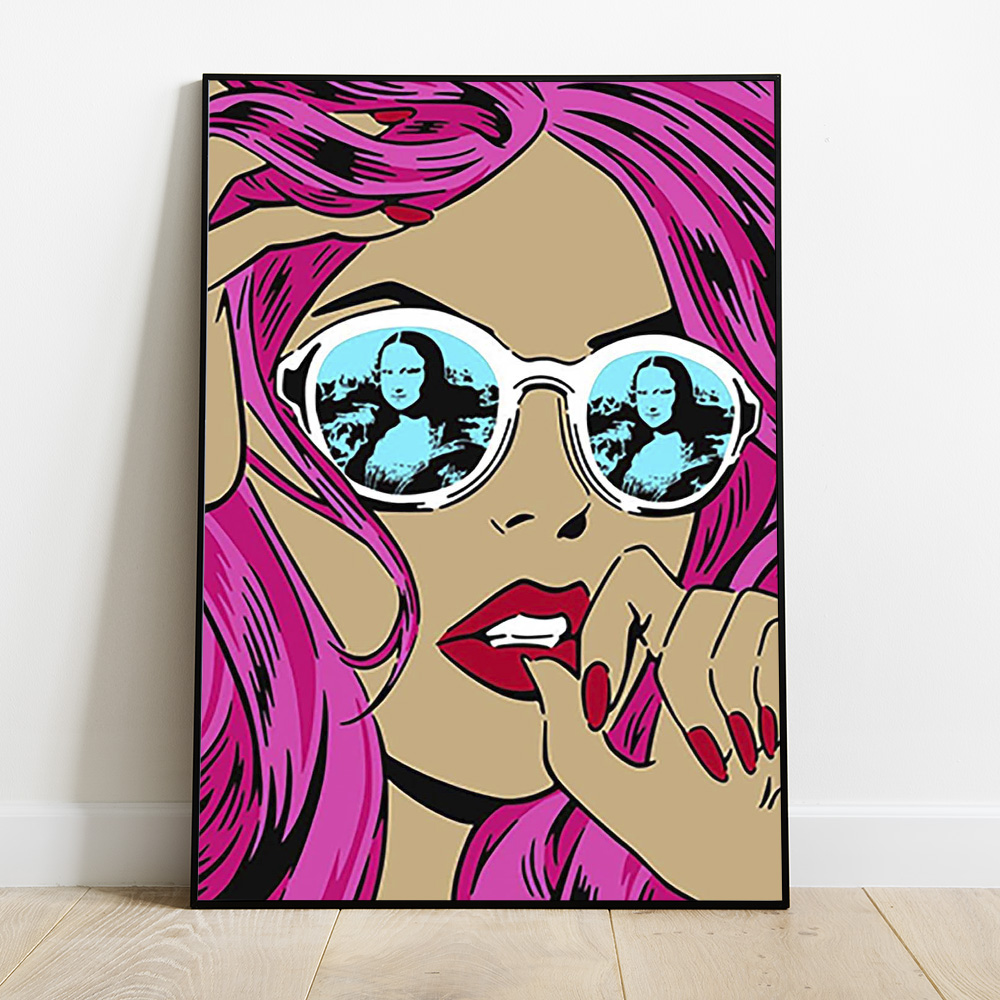 MIRROR SHADES BOLD AND MAXIMALIST POSTER