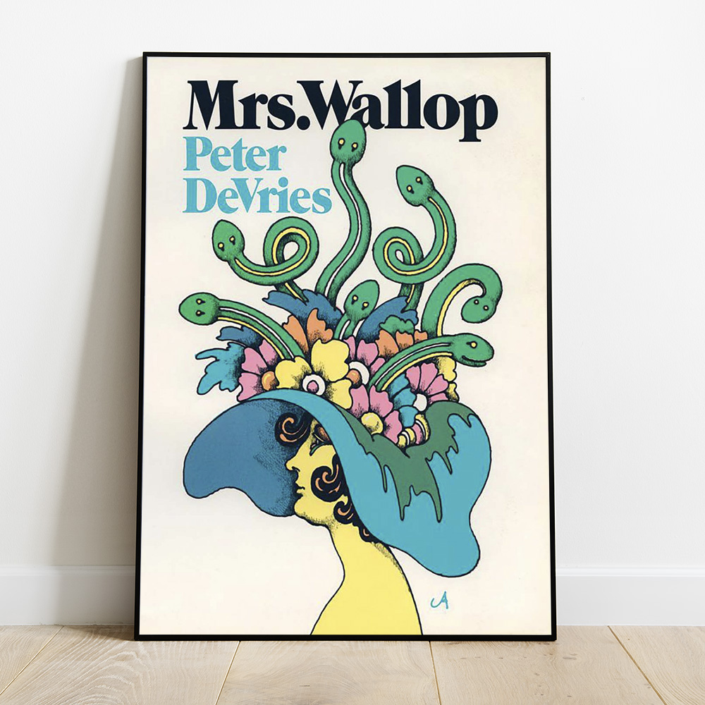 MRS WALLOP BOLD AND MAXIMALIST POSTER