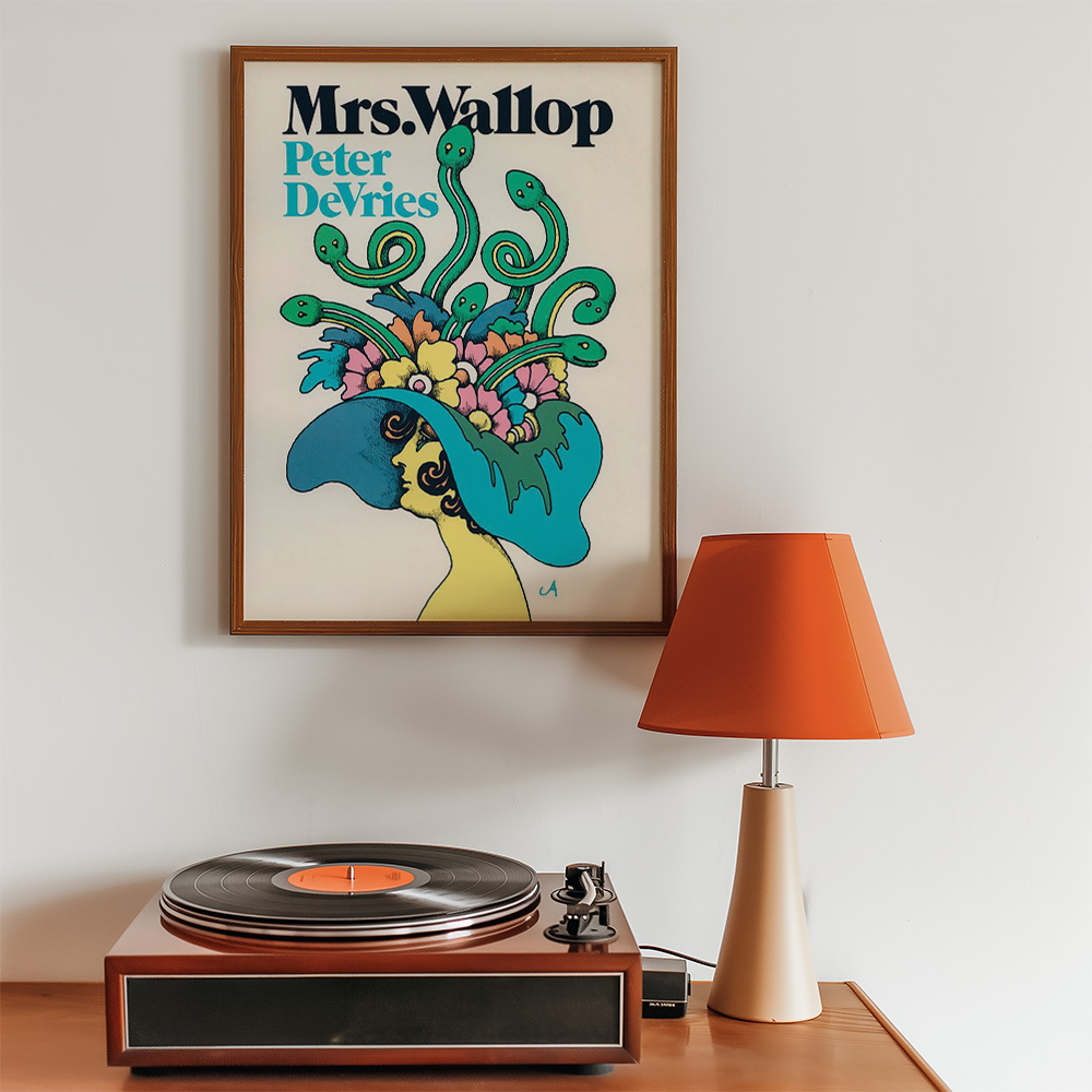 Alternative view of MRS WALLOP BOLD AND MAXIMALIST POSTER