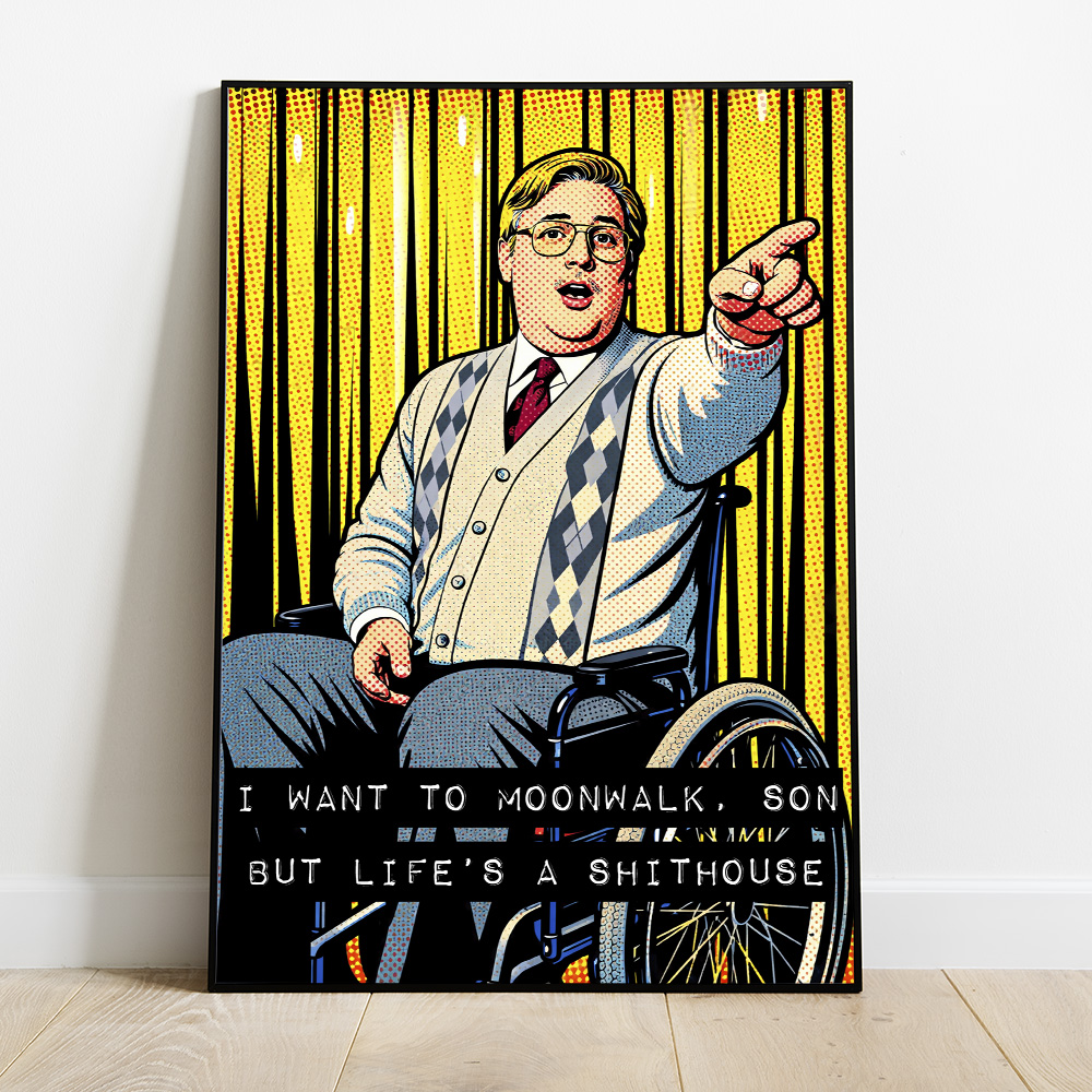 Alternative view of PHOENIX NIGHTS BRIAN POTTER MAXIMALIST POP ART STYLE POSTER