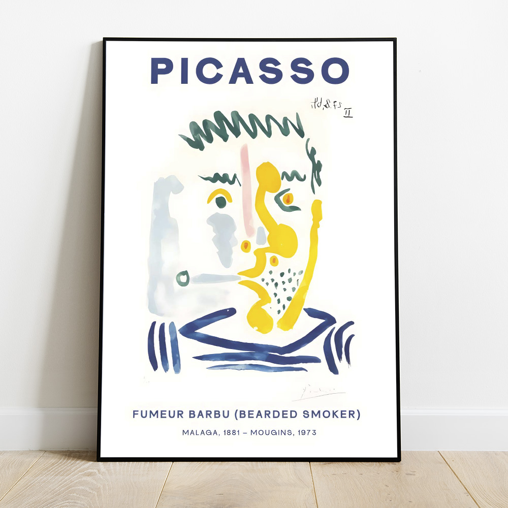PICASSO II BOLD AND MAXIMALIST POSTER
