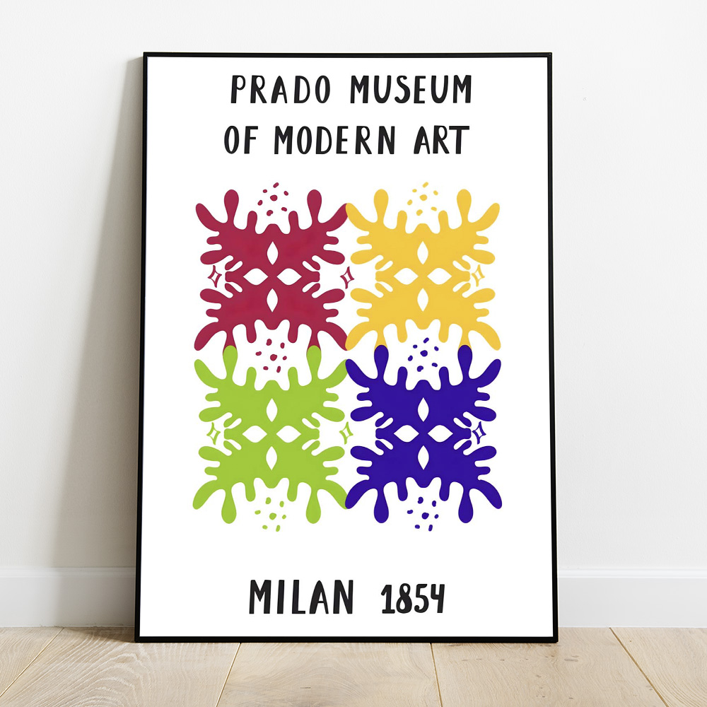 PRADO MUSEUM BOLD AND MAXIMALIST POSTER