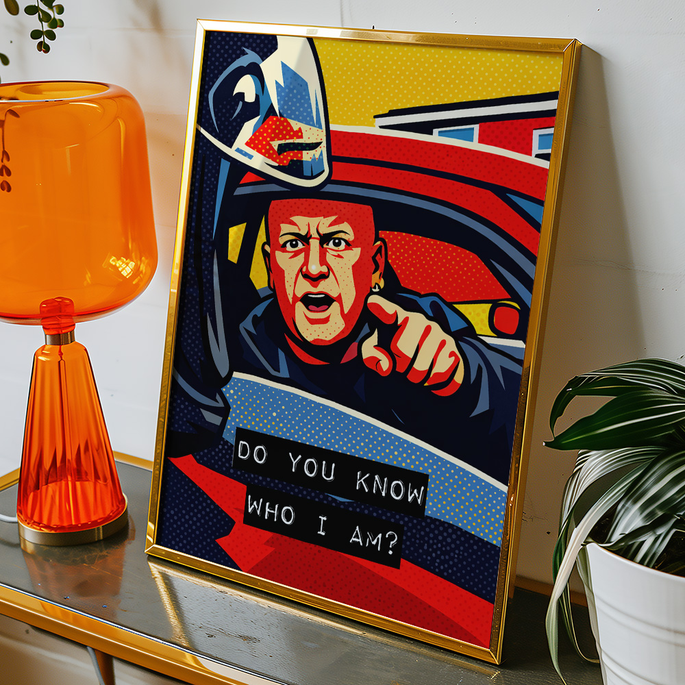 RONNIE PICKERING MAXIMALIST POP ART STYLE POSTER