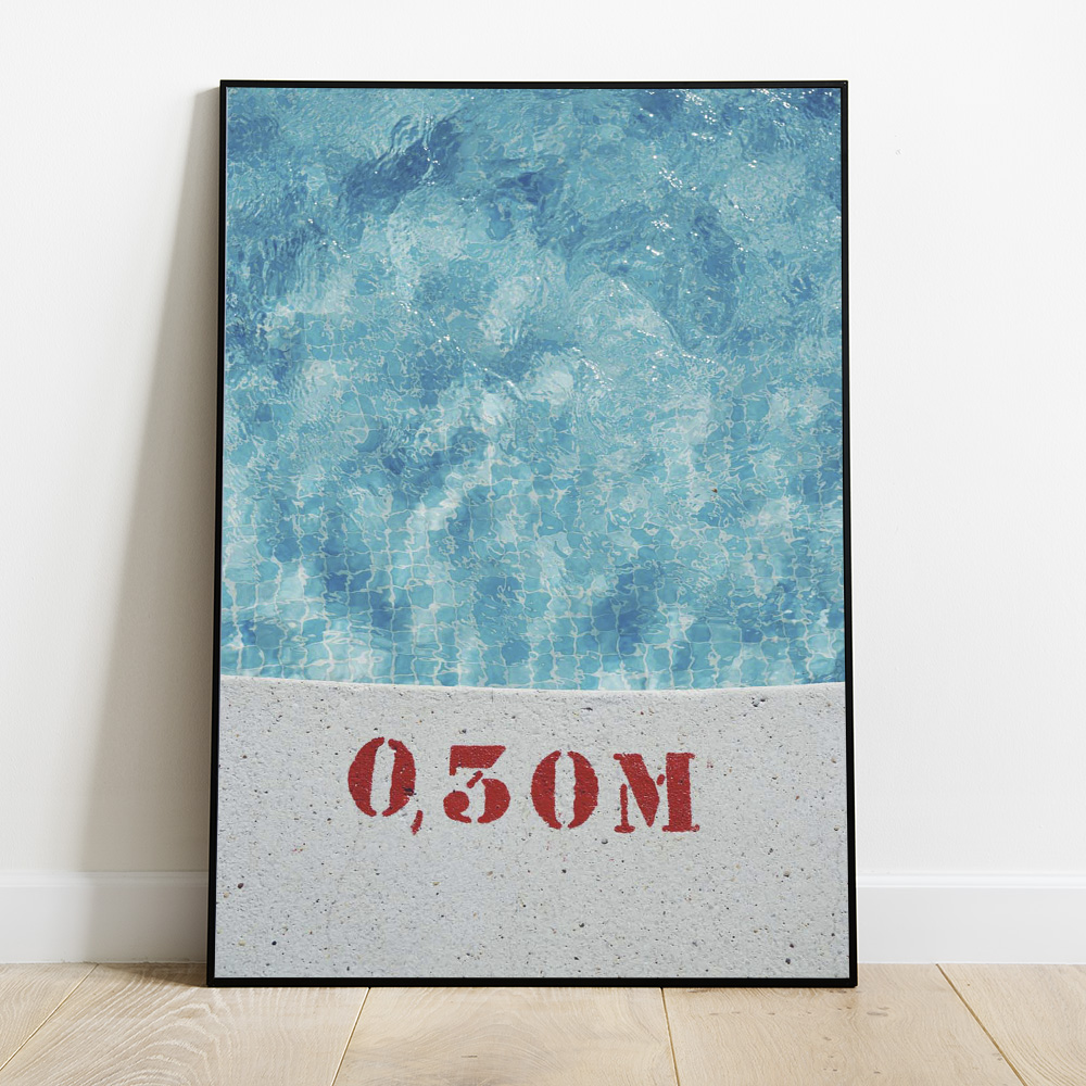 SHALLOW END BOLD AND MAXIMALIST POSTER