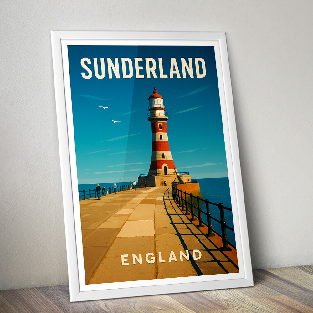 PERSONALISED MINIMALIST TRAVEL POSTER