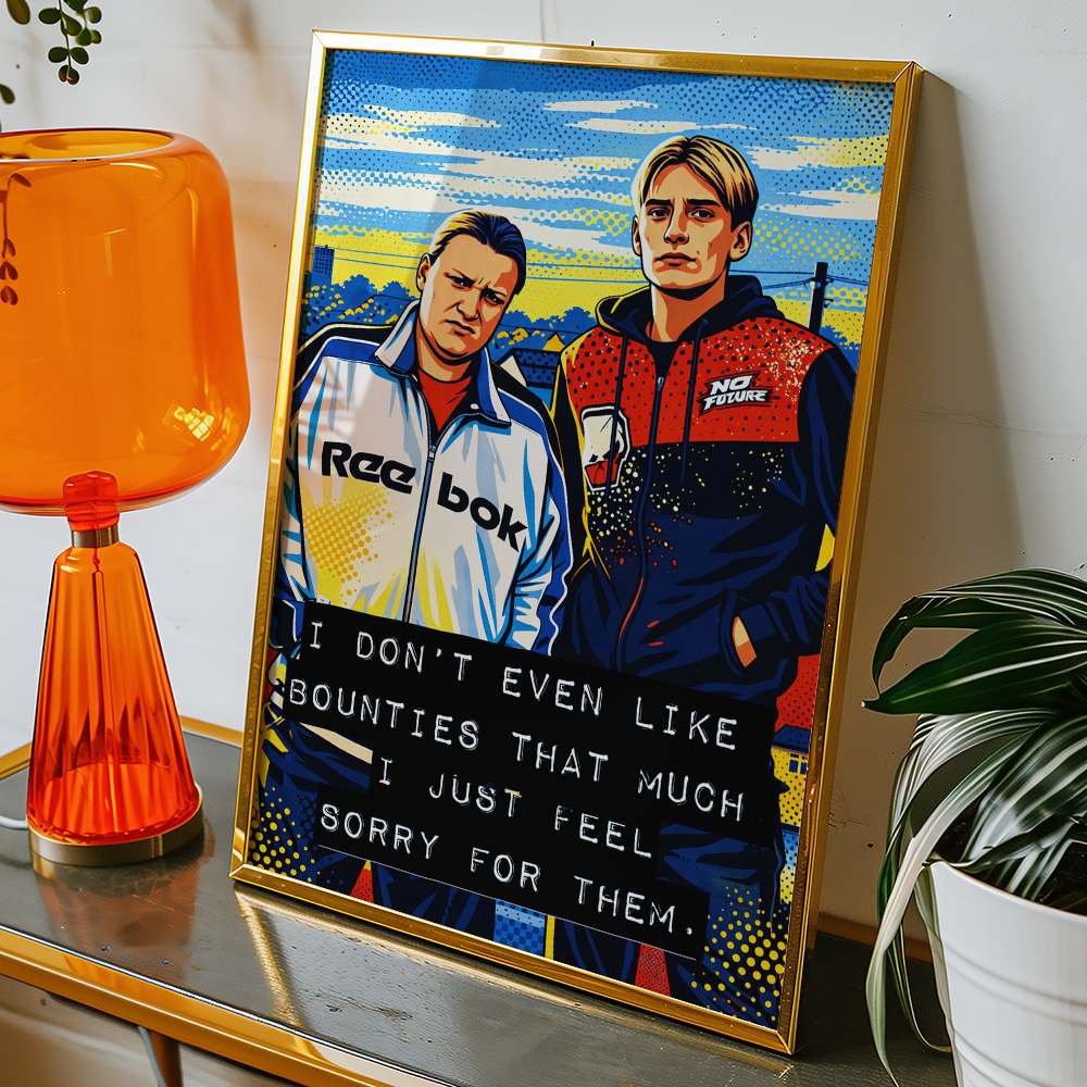 THIS COUNTY KERRY AND KURTAN MAXIMALIST POP ART STYLE POSTER
