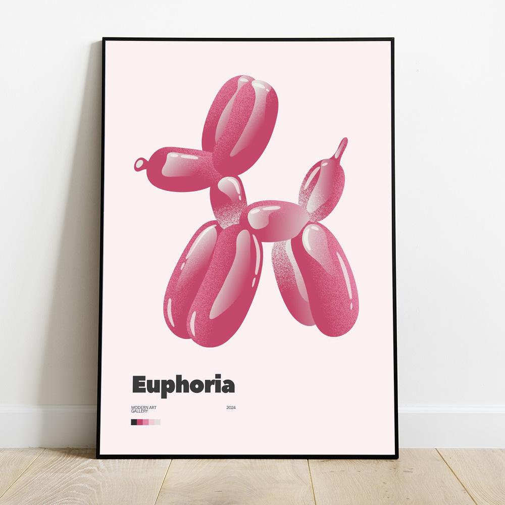 EUPHORIA BOLD AND MAXIMALIST POSTER