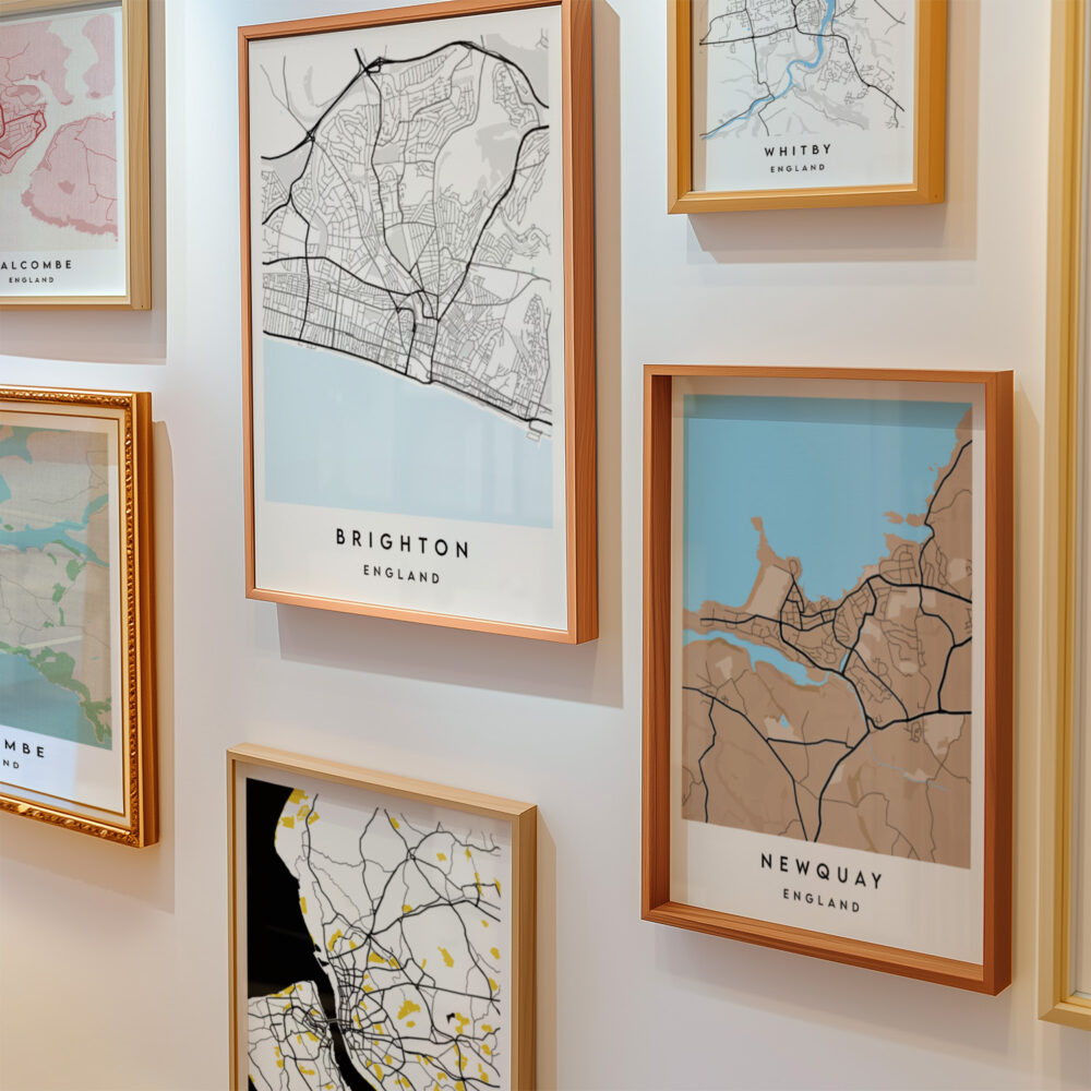 PERSONALISED CITY / TOWN MAP POSTER