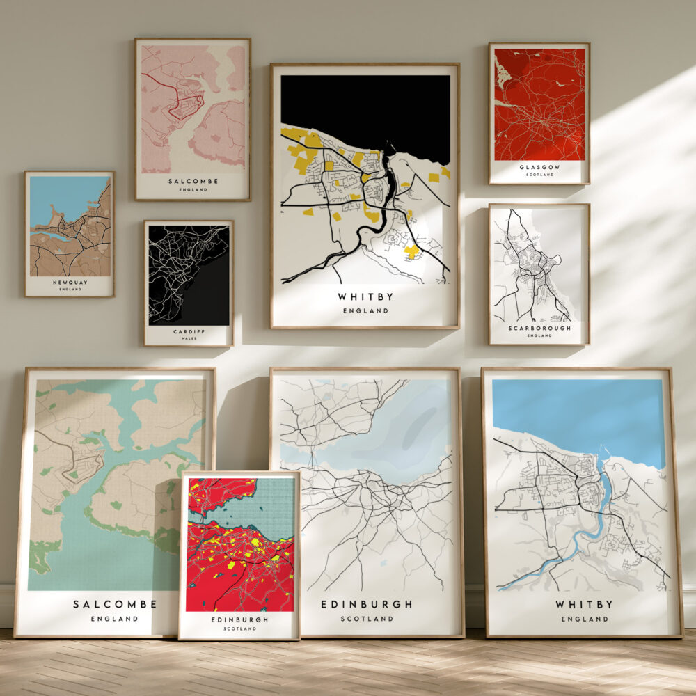 PERSONALISED CITY / TOWN MAP POSTER