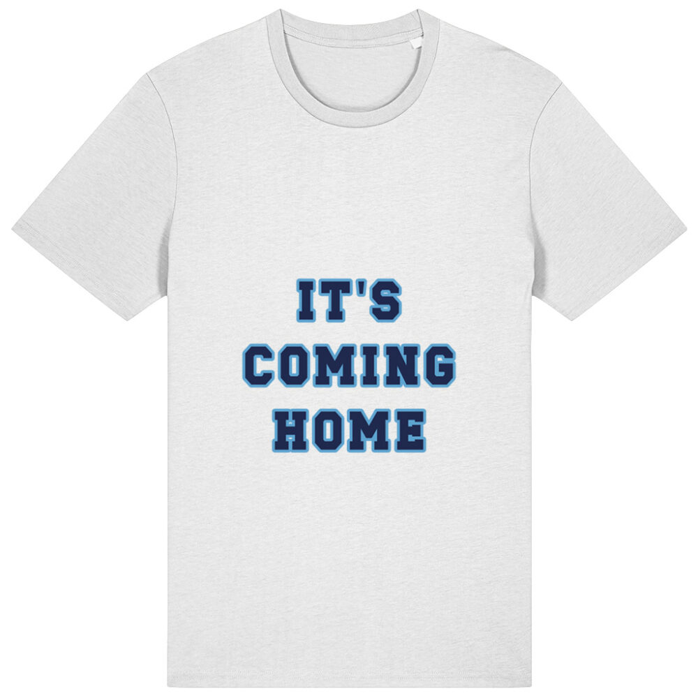 IT'S COMING HOME PERSONALISED ENGLAND FOOTBALL T-SHIRT