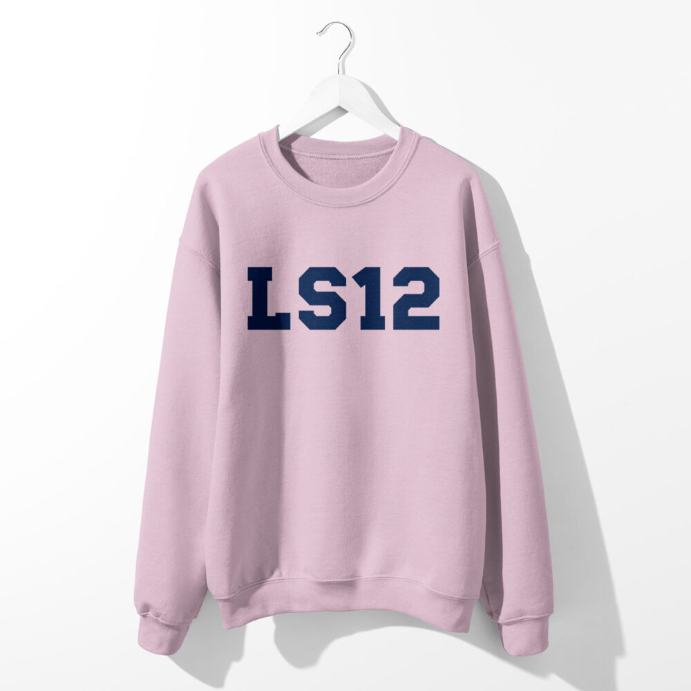 Alternative view of PERSONALISED VARSITY POSTCODE SWEATSHIRT
