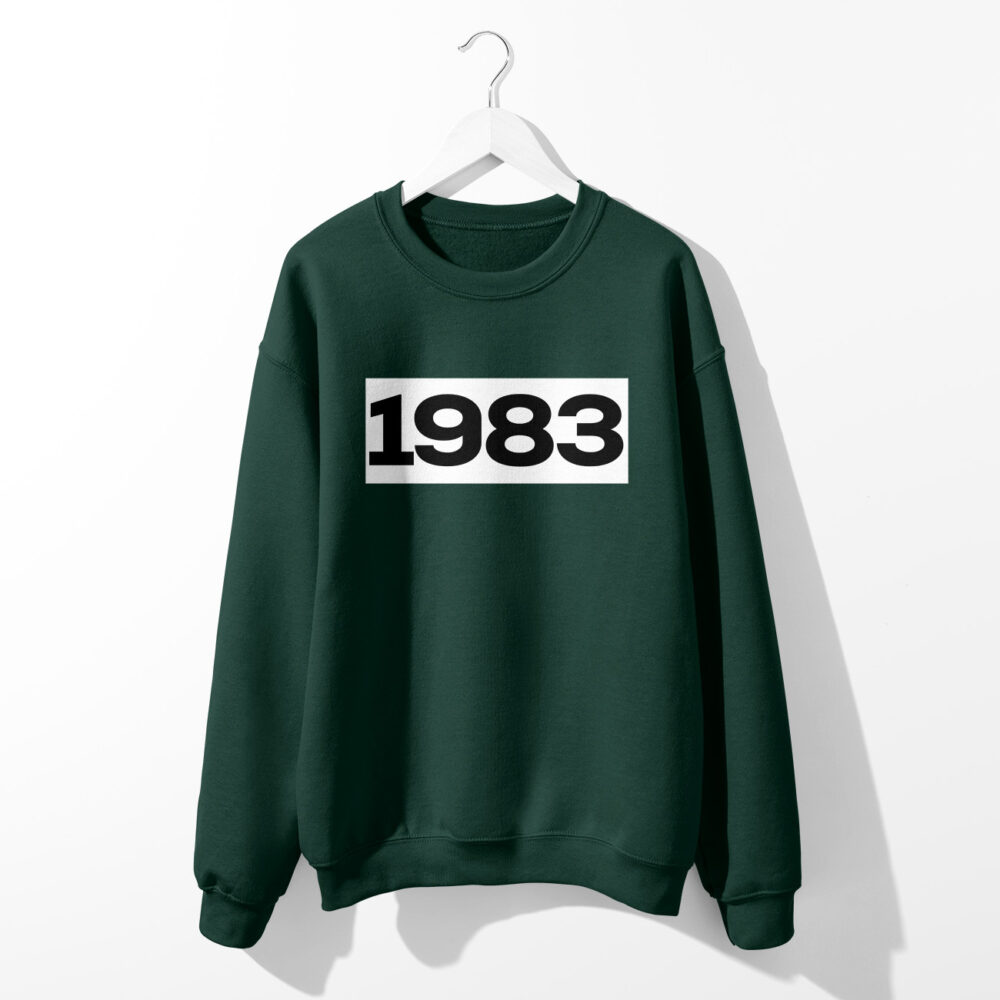 Alternative view of PERSONALISED BOX YEAR SWEATSHIRT
